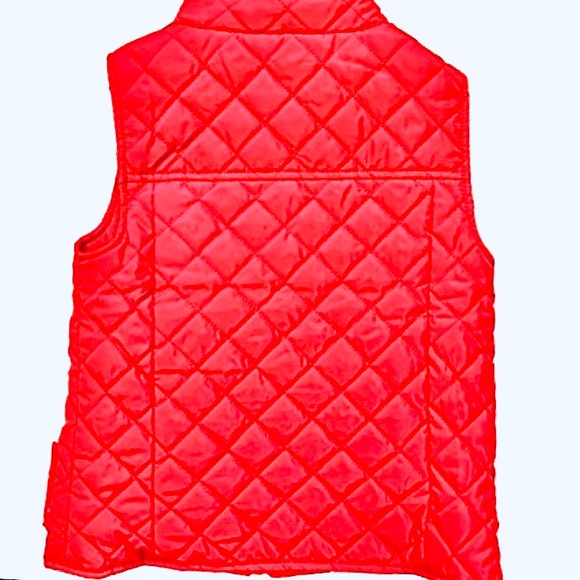 Girls I Love Pinc Quilted Red Vest - NWT - Picture 3 of 3